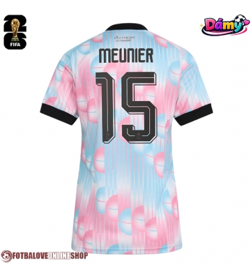 Belgie Thomas Meunier #15 Venkovní Dres pro Dámy MS 2026 Krátkým Rukávem