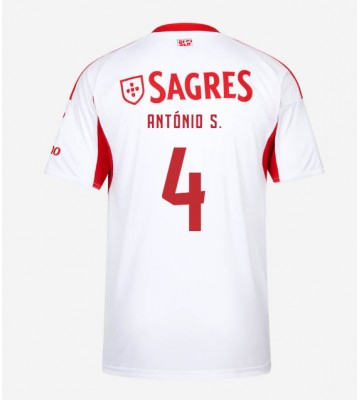 Benfica Antonio Silva #4 Alternativní Dres 2025-26 Krátkým Rukávem
