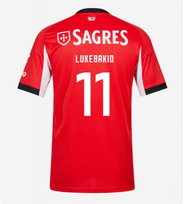 Benfica Dodi Lukebakio #11 Domácí Dres 2025-26 Krátkým Rukávem