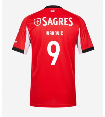 Benfica Franjo Ivanovic #9 Domácí Dres 2025-26 Krátkým Rukávem