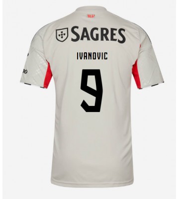 Benfica Franjo Ivanovic #9 Venkovní Dres 2025-26 Krátkým Rukávem