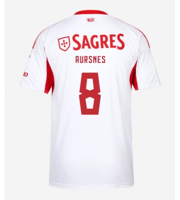 Benfica Fredrik Aursnes #8 Alternativní Dres 2025-26 Krátkým Rukávem