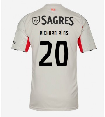Benfica Richard Rios #20 Venkovní Dres 2025-26 Krátkým Rukávem