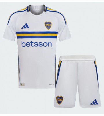 Boca Juniors Venkovní dres komplet pro Děti 2024-25 Krátkým Rukávem (+ Krátké kalhoty)