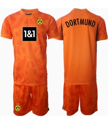 Borussia Dortmund Brankář Alternativní dres komplet pro Děti 2024-25 Krátkým Rukávem (+ Krátké kalhoty)
