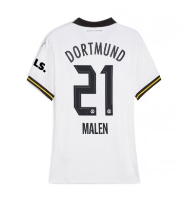 Borussia Dortmund Donyell Malen #21 Alternativní Dres pro Dámy 2024-25 Krátkým Rukávem