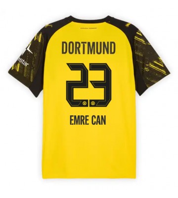 Borussia Dortmund Emre Can #23 Domácí Dres 2025-26 Krátkým Rukávem