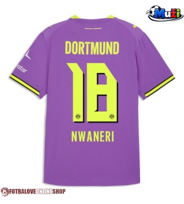 Borussia Dortmund Ethan Nwaneri #18 Alternativní Dres 2026-27 Krátkým Rukávem
