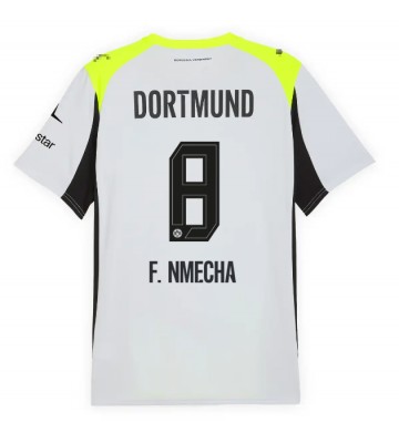 Borussia Dortmund Felix Nmecha #8 Venkovní Dres 2025-26 Krátkým Rukávem