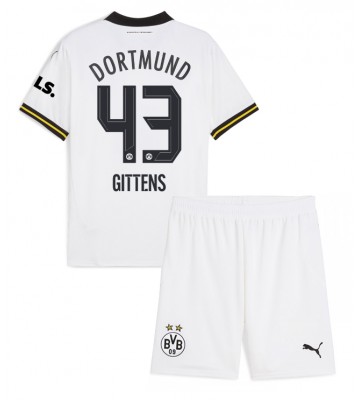 Borussia Dortmund Jamie Bynoe-Gittens #43 Alternativní dres komplet pro Děti 2024-25 Krátkým Rukávem (+ Krátké kalhoty)