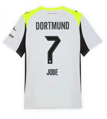 Borussia Dortmund Jobe Bellingham #7 Venkovní Dres 2025-26 Krátkým Rukávem