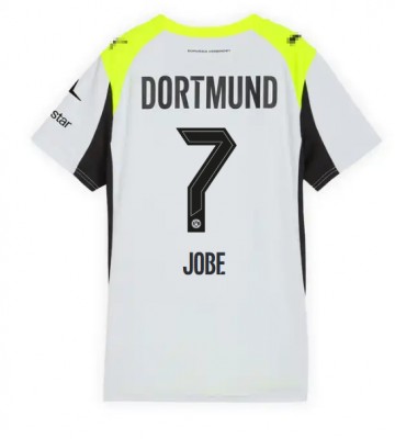 Borussia Dortmund Jobe Bellingham #7 Venkovní Dres pro Dámy 2025-26 Krátkým Rukávem Borussia Dortmund Jobe Bellingham #7 Venkovní Dres pro Dámy 2025-26 Krátkým Rukávem