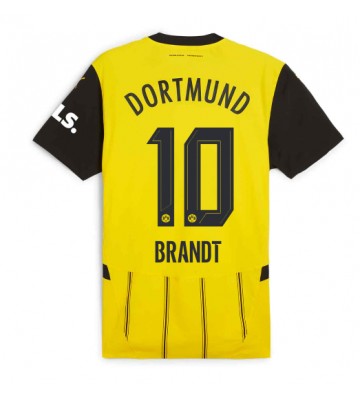 Borussia Dortmund Julian Brandt #10 Domácí Dres 2024-25 Krátkým Rukávem