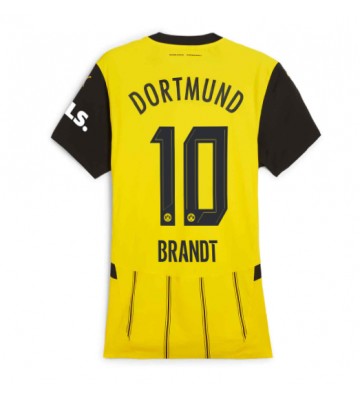 Borussia Dortmund Julian Brandt #10 Domácí Dres pro Dámy 2024-25 Krátkým Rukávem