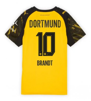 Borussia Dortmund Julian Brandt #10 Domácí Dres pro Dámy 2025-26 Krátkým Rukávem