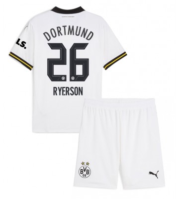 Borussia Dortmund Julian Ryerson #26 Alternativní dres komplet pro Děti 2024-25 Krátkým Rukávem (+ Krátké kalhoty)
