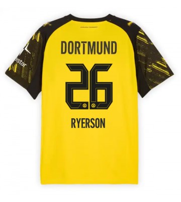 Borussia Dortmund Julian Ryerson #26 Domácí Dres 2025-26 Krátkým Rukávem