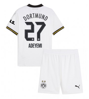 Borussia Dortmund Karim Adeyemi #27 Alternativní dres komplet pro Děti 2024-25 Krátkým Rukávem (+ Krátké kalhoty)