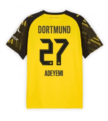 Borussia Dortmund Karim Adeyemi #27 Domácí Dres 2025-26 Krátkým Rukávem