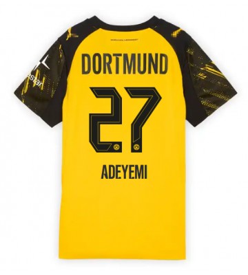 Borussia Dortmund Karim Adeyemi #27 Domácí Dres pro Dámy 2025-26 Krátkým Rukávem