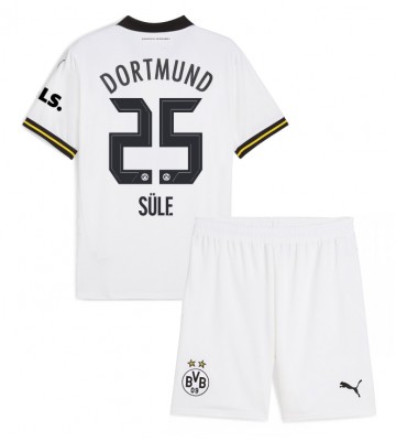Borussia Dortmund Niklas Sule #25 Alternativní dres komplet pro Děti 2024-25 Krátkým Rukávem (+ Krátké kalhoty)