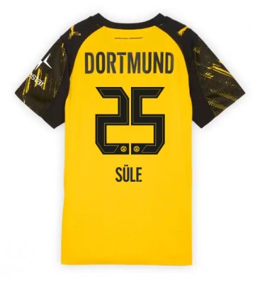 Borussia Dortmund Niklas Sule #25 Domácí Dres pro Dámy 2025-26 Krátkým Rukávem
