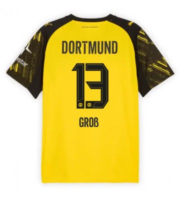 Borussia Dortmund Pascal Gross #13 Domácí Dres 2025-26 Krátkým Rukávem
