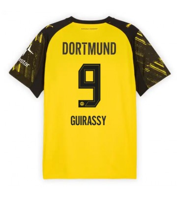 Borussia Dortmund Serhou Guirassy #9 Domácí Dres 2025-26 Krátkým Rukávem