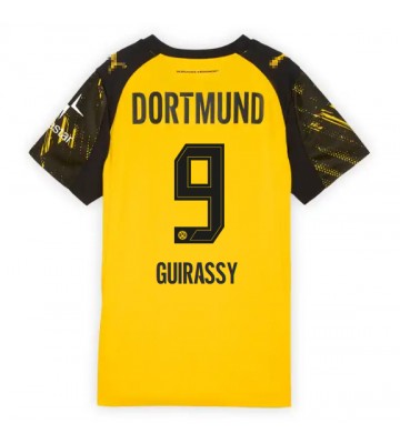 Borussia Dortmund Serhou Guirassy #9 Domácí Dres pro Dámy 2025-26 Krátkým Rukávem Borussia Dortmund Serhou Guirassy #9 Domácí Dres pro Dámy 2025-26 Krátkým Rukávem