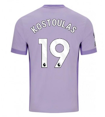 Brighton Charalampos Kostoulas #19 Venkovní Dres 2025-26 Krátkým Rukávem Brighton Charalampos Kostoulas #19 Venkovní Dres 2025-26 Krátkým Rukávem