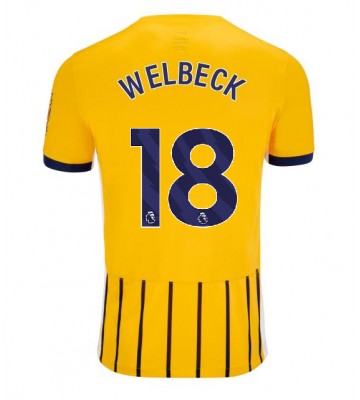 Brighton Danny Welbeck #18 Alternativní Dres 2025-26 Krátkým Rukávem Brighton Danny Welbeck #18 Alternativní Dres 2025-26 Krátkým Rukávem