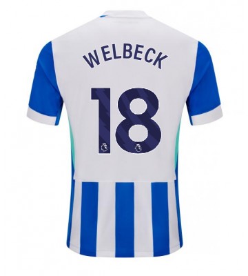 Brighton Danny Welbeck #18 Domácí Dres 2025-26 Krátkým Rukávem Brighton Danny Welbeck #18 Domácí Dres 2025-26 Krátkým Rukávem