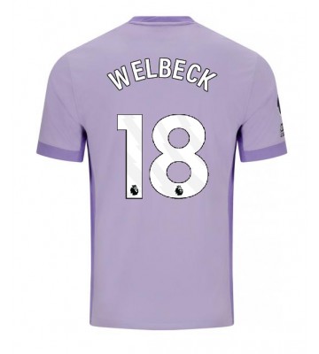 Brighton Danny Welbeck #18 Venkovní Dres 2025-26 Krátkým Rukávem Brighton Danny Welbeck #18 Venkovní Dres 2025-26 Krátkým Rukávem