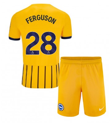 Brighton Evan Ferguson #28 Venkovní dres komplet pro Děti 2024-25 Krátkým Rukávem (+ Krátké kalhoty)