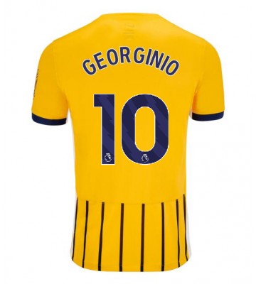 Brighton Georginio Rutter #10 Alternativní Dres 2025-26 Krátkým Rukávem Brighton Georginio Rutter #10 Alternativní Dres 2025-26 Krátkým Rukávem