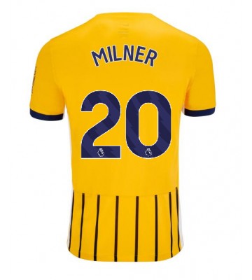 Brighton James Milner #20 Alternativní Dres 2025-26 Krátkým Rukávem Brighton James Milner #20 Alternativní Dres 2025-26 Krátkým Rukávem