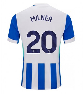 Brighton James Milner #20 Domácí Dres 2025-26 Krátkým Rukávem Brighton James Milner #20 Domácí Dres 2025-26 Krátkým Rukávem