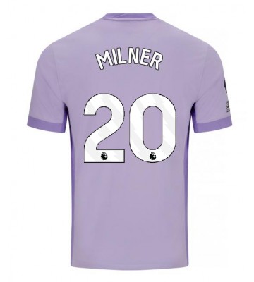Brighton James Milner #20 Venkovní Dres 2025-26 Krátkým Rukávem Brighton James Milner #20 Venkovní Dres 2025-26 Krátkým Rukávem
