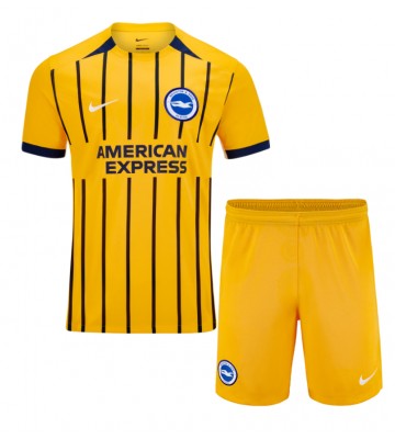 Brighton Venkovní dres komplet pro Děti 2024-25 Krátkým Rukávem (+ Krátké kalhoty)