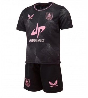 Burnley Venkovní dres komplet pro Děti 2024-25 Krátkým Rukávem (+ Krátké kalhoty)