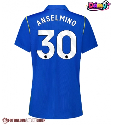 Chelsea Aaron Anselmino #30 Domácí Dres pro Dámy 2026-27 Krátkým Rukávem