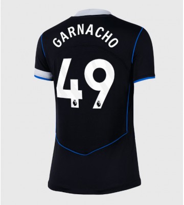 Chelsea Alejandro Garnacho #49 Alternativní Dres pro Dámy 2025-26 Krátkým Rukávem