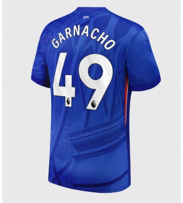 Chelsea Alejandro Garnacho #49 Domácí Dres 2025-26 Krátkým Rukávem