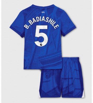 Chelsea Benoit Badiashile #5 Domácí dres komplet pro Děti 2025-26 Krátkým Rukávem (+ Krátké kalhoty)