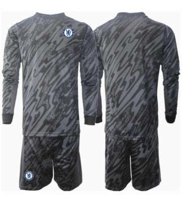 Chelsea Brankář Venkovní dres komplet pro Děti 2024-25 Dlouhým Rukávem (+ Krátké kalhoty)