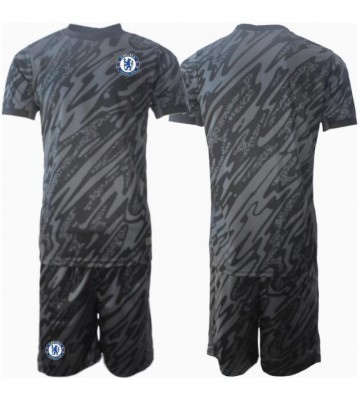 Chelsea Brankář Venkovní dres komplet pro Děti 2024-25 Krátkým Rukávem (+ Krátké kalhoty)