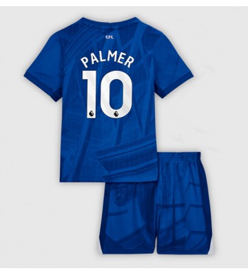 Chelsea Cole Palmer #10 Domácí dres komplet pro Děti 2025-26 Krátkým Rukávem (+ Krátké kalhoty)
