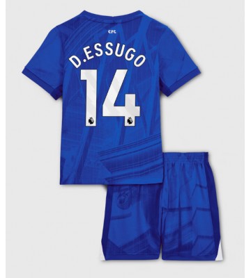 Chelsea Dario Essugo #14 Domácí dres komplet pro Děti 2025-26 Krátkým Rukávem (+ Krátké kalhoty)