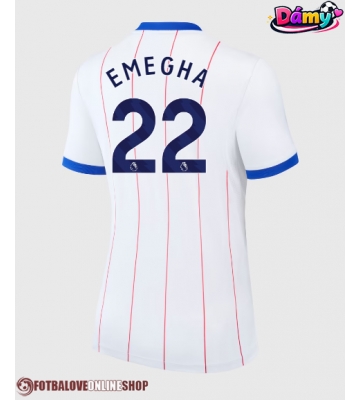 Chelsea Emmanuel Emegha #22 Alternativní Dres pro Dámy 2026-27 Krátkým Rukávem