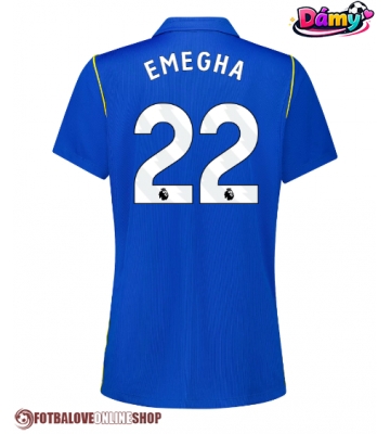 Chelsea Emmanuel Emegha #22 Domácí Dres pro Dámy 2026-27 Krátkým Rukávem